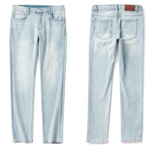 Spring Summer New Style Mens Outdoor Casual Thin Lyocell Linen Breathable Cool Feeling Jeans Doctor.Huangs Brand Fashion Urban Youth Wear