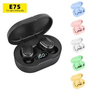 ♥100% sản phẩm gốc + Miễn phí vận chuyển♥2025 New E7s Bluetooth 5.1 Tai Nghe Tiếng Ồn Resuction âm thanh nổi HiFi Tai nghe không dây Với Màn hình LED kỹ thuật số nút điều khiển Không Thấm Nước Mini Thể Thao Tai nghe cho iPhone Xiaomi