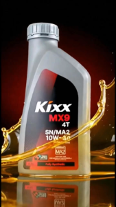 Nhớt Kixx MX9 4T Fully Synthetic 10W40 hàng chính hãng nhập khẩu Hàn Quốc