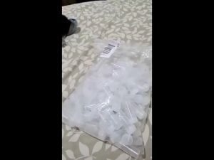 100PCS Vials Empty Plastic Bottles/Plastic Sample Bottle/Craft Screw Cap Pill Liquid Powder Multifunction Storage Container 5ML.