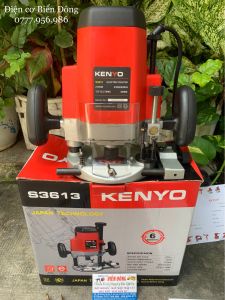 Máy Phay Gỗ KENYO S3613 12mm máy soi mộng gỗ phay gỗ tạo rãnh