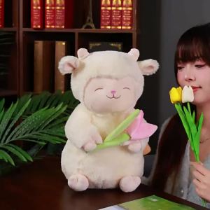 Lamb Tulip Plush Doll Sheep Cute Doll Toy Pillow Girl Gift
