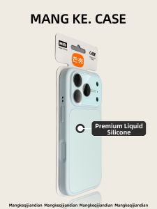 MENGKE.CASE | Liquid Silicone Full Cover iPhone Case with Camera Key