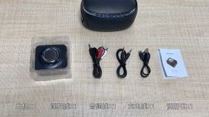 Neil store ตัวรับสัญญาณ บลูทูธ RCA รองรับ TF card ลำโพงรถยนต์ 5.0 ตัวรับสัญญาณ AUX และเทรกเทคโนโลยี บลูทูธ 5.0