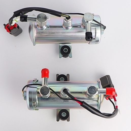 bơm nhiên liệu 12v-24v cao cấp, bơm dầu máy công trình máy xây dựng ...