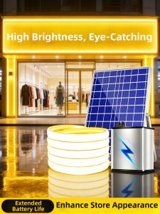 YUANMUXUAN | Solar Ultra-bright Waterproof LED Light Strip