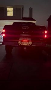 48/60 Inch LED Pickup Tailgate Light Bar Fishbone Sequential Turn Signal Brake & Reverse Light Strip 12V Truck Rear Lights