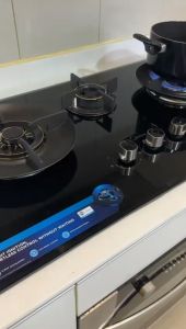 MIDEA MBI-SN20 (GL) 80CM GLASS GAS HOB - 2 YEARS MANUFACTURER WARRANTY + INSTALL AVAILABLE