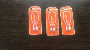 100% Original MOXOM 0.3M Short Cable For Power Bank 2.4A Output Durable Usb Data Cable Powerbank Cables CC-50 Kabel