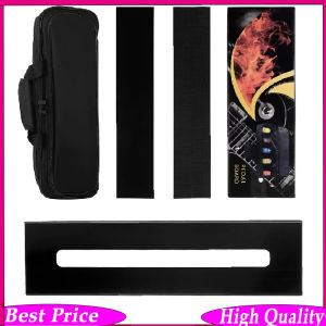 IRIN | Caline CB-107 Portable Electric Guitar Effects Pedalboard with Carry Bag Power Supply Adapter Compact Rig Effects Pedalboard