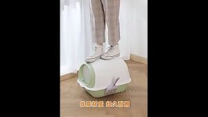 Cat Litter Box with UV Sterilization Large Enclosed Cat Litter Box with Top Door