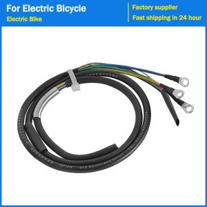 Motor Cable Brushless DC Motor Hall+Phase Wire For Electric Bicycle 2mm²/2.5mm² Pure Copper Hall Sensor Wire Motor Cable Parts