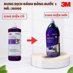 Xi Đánh Bóng Bước 1(3M 36060 gốc nước 1L)