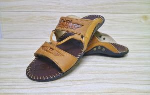 Sendal pria kulit sapi 100% sandal cowok awet kuat