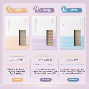 Ultra-Thin Natural Looking Double Eyelid Tape Womens Makeup Artist Professional Invisible Beauty Tool for Swollen Eyes