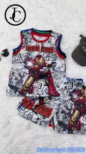 Kids top jersey terno 2-7yrsold Marvel