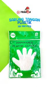 Sarung Tangan Xuebo Plastik Disposable Isi 100