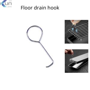 XinKunLong KL-8210-GZ Durable Stainless Steel Floor Drain Trap Cover Hooker Hanger High Quality Convenient and Practical Hooker
