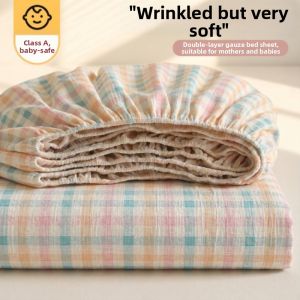 KAMONI | Double Layer Gauze Winter Fitted Sheet 180x200 cm