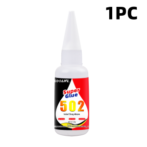 LOOLIFL | Loolifl-Powerful 502 Super Glue Precision Dispensing Bottle Fast-Curing Instant Adhesive Suitable for Multi-Scenario Repairs Such as Crafts Pottery Plastic Metal and Wood DIY Jewelry Making and Daily Household Use