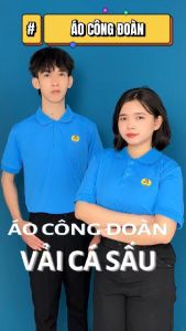Áo thun Công Đoàn Việt Nam chất vải cá sấu logo in đẹp VNO146