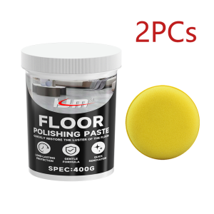 KJM 400G Floor Polishing Paste Auto Paint Surface Renew Long Lasting Gloss Cream for Wood Tile Vehicle Polishing Care