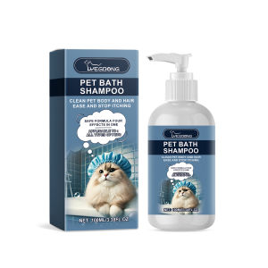 100ML Pet Hair Shampoo Gentle Cleaning Hair Dirts Nourishing Enhance Shine Eliminate Odors Fresh Fragrance Soothing Pet Shampoo