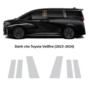 Phim Bảo Vệ Đèn Pha Ô Tô TPU Cho Toyota Vellfire 2023-2024 Phụ Kiện Bên Ngoài Ô Tô Chống Trầy Xước