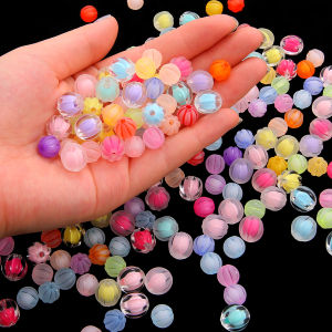 Thời Trang Sáng Bóng Ngọt Ngào màu kẹo Nhựa hạt bằng acrylic Vòng Bí Ngô hạt cườm Cho Hoa Tai Vòng Cổ Vòng Tay đồ trang sức thủ công làm thủ công Làm Phụ Kiện