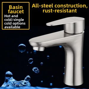 Hot and Cold Stainless Steel Faucet
