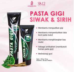 Pasta Gigi Siwak & Sirih SR12
