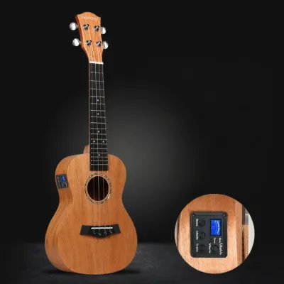 ZHUOLESHI | Beginner Friendly Adult & Child Friendly Electric Acoustic Ukulele 23 Inches