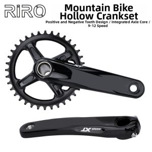 Meroca | Hollow Crank Positive and Negative Teeth Chainring Single Set Crankset
