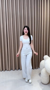 Quần Nỉ 2 Da Dáng suông cho nữ tôn dáng trẻ trung[QNI2]