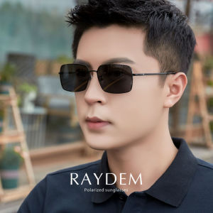 Raydem | Kính Mát Nam Vuông Phân Cực Chống UV Lái Xe Câu Cá