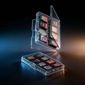 Aolion(澳加狮) | For Switch2 Game Card Storage Box 16-Pack NS2 Game Card Magnetic Portable Large-Capacity Double-Layer Storage Box