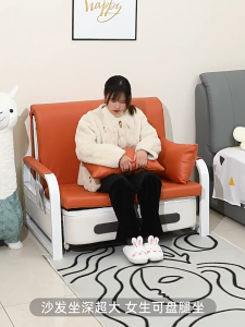 Sofa giường thông minh bọc vải nano chống thấm có ngăn chứa đồ tặng kèm 2 gối