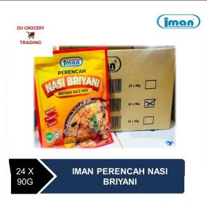 IMAN PERENCAH NASI TOMATO / NASI DAGING / NASI BRIYANI 24 X 90G ( CARTON )