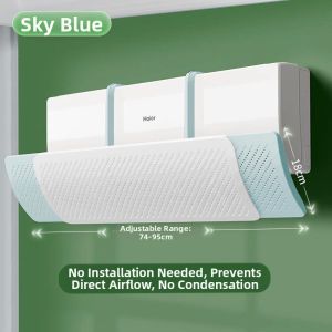 SIVASS | Extendable Easy-Install No-Holes Air Conditioner Wind Deflector For Postpartum