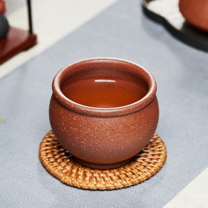 Handmade Purple Clay Tea Set Office Use Gongfu Tea Cups Original Mine down Slope Clay Home Use Small Drinking Cups Tea Mug