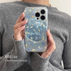 เคสโทรศัพท์ซิลิโคนน่ารักสำหรับ Apple 16promax 15 รุ่นใหม่ 14pro/13 ลายวงแหวน 12 ลายปลา 11xr ป้องกันการตกหล่น