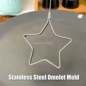 Kitchen Gadgets Frying Egg Cooker Mold Stainless Steel Eggs Tools Fried Pancakes Bake Mould Form Accessories