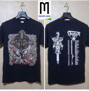 kaos band ASPHYX Ts Tour