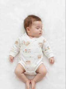 GURCOOC | Bodysuit Bé Sơ Sinh Không Tay Cotton Hình Tam Giác
