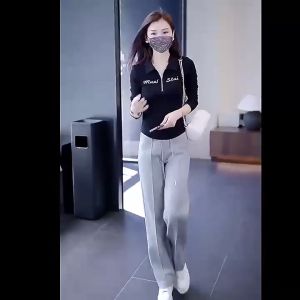 Women's Spring & Autumn Long Sleeve T-shirt 2024: New Slim Fit Polo Shirt Versatile Top