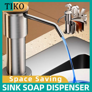 304 Sink Soap Dispenser 1M Stainless Steel Kitchen Sink Soap Dispenser Pump And Extension Tube Assembly 水槽皂液器304不锈钢