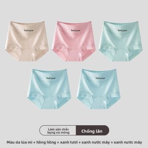 Quần lót MiiOW cho nữ làm bằng cotton nguyên chất thoáng khí thoải mái