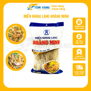 Miến Khoai Lang Hoàng Minh Ăn Kiêng Healthy Eatclean Tiểu Đường Thực Dưỡng Gym Túi 300g - Tôm Vàng