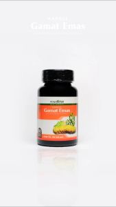 Kapsul Gamat Emas - Obat Asam Lambung Maag Lipoma Gerd Miom AMAN