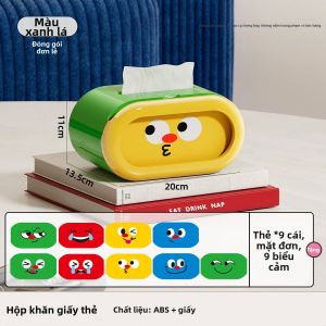 Hộp Giấy Thấm Đa Năng Dùng Ô Tô Sang Trọng Mượt Mà Với Cơ Chế Nâng Lò Xo